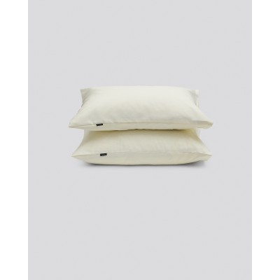 Ζακάρ Εκρού Ζεύγος Μαξιλαροθήκες Cube 50x70cm 50x70cm Εκρού
