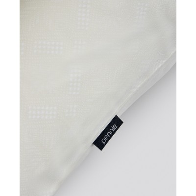 Ζακάρ Εκρού Ζεύγος Μαξιλαροθήκες Cube 50x70cm 50x70cm Εκρού