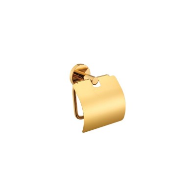 Χαρτοθήκη με καπάκι Sanco Ergon Project 25917-A05 gold 24k polished