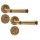 Πόμολα μεσόπορτας Χειρολαβή με Ροζέτα Bespoke ILAVIO 2601 Brass Material BRONZE 04 (2 τεμάχια Ζεύγος) με κλείστρο Wc  = 136,88€ 