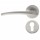 Πόμολο Πόρτας (1τεμάχιο) Χειρολαβή με Ροζέτα Contemporary Form ILAVIO 291 Brass NICKEL MAT 06 Αριστερό  = 38,87€ 