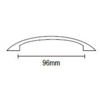 Λαβίτσα Μαύρο Ματ 96.K84