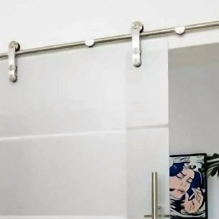 Μηχανισμός Γυάλινης Συρόμενης πόρτας με φρένο HX - 08