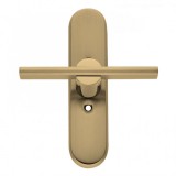 Πόμολο παραθύρου με χειρολαβή 231 Όρο ματ / Όρο