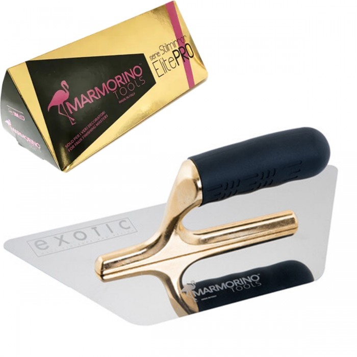 Σπάτουλα Marmorino Tools Stilmirror ElitePRO Τραπέζιο Art. 26090 Dual 240x100x0,6