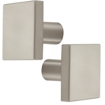 Μπούλ εξώθυρας (2Τεμάχια Ζεύγος) σειρά 384  MINI σε Νίκελ ματ 5 cm