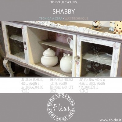 Κερί πολλαπλών χρήσεων για την τεχνική φθαρμένου Fleur Cera Shabby Multiuso 100ml 12624