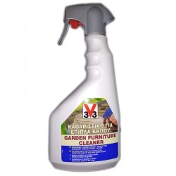 Καθαριστικό ξύλινων επίπλων κήπου πριν την εφαρμογή Teak Oil V33 Garden Furniture Cleaner 750ml