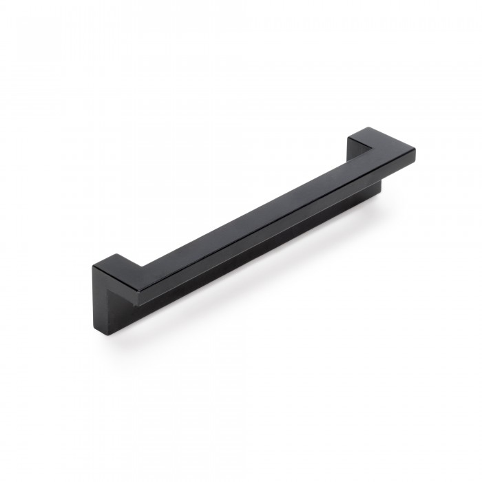 Λαβή επίπλων Cleveland, Zamak Emuca 128mm Μαύρο Ματ 9359414