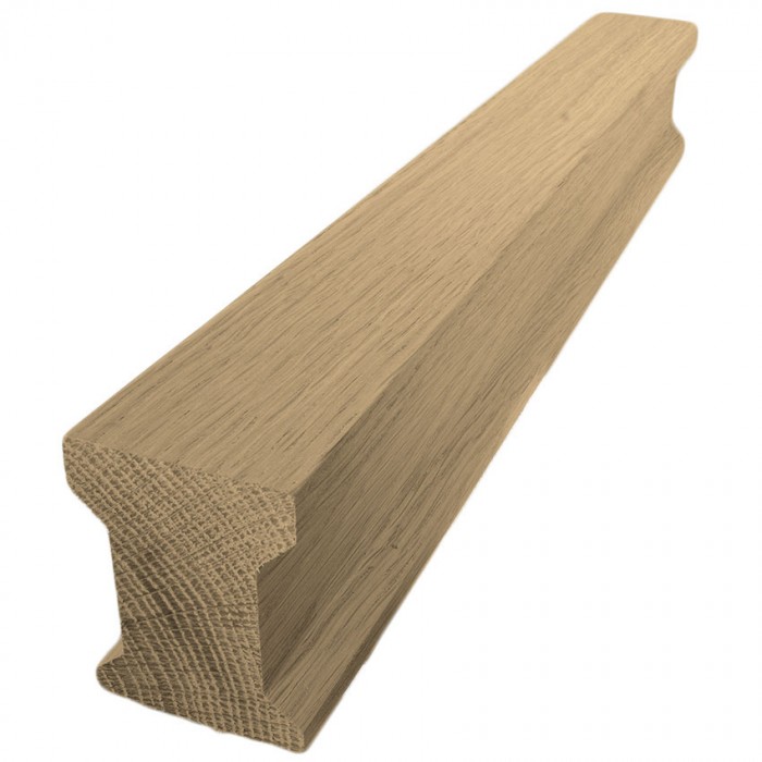 Ξύλινη Λαβή Εξώπορτας  Άβαφη απο Μασίφ Ξύλο Δρύς Πλατύβενη Βορείου Αμερικής σε 12 διαστάσεις σειρά 847