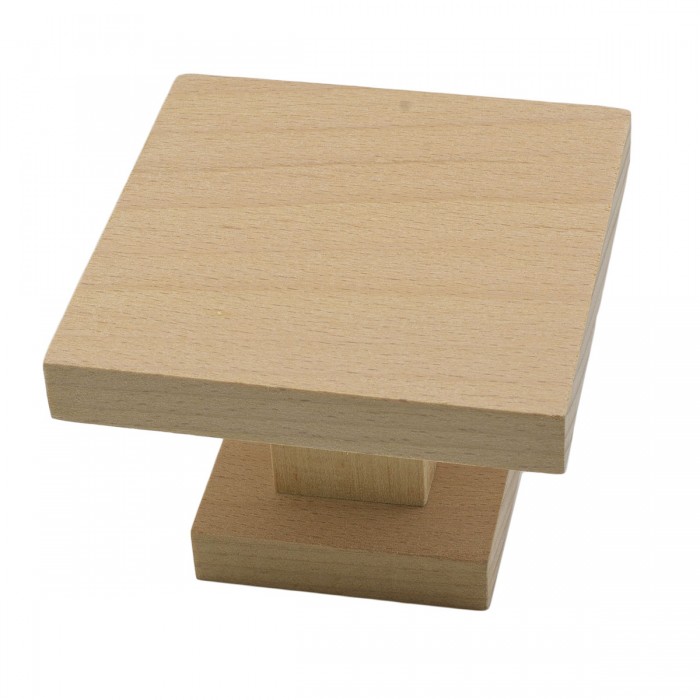 Ξύλινο Πόμολο Εξώπορτας (1Τεμάχιο)  Άβαφο απο Μασίφ Ξύλο Οξιάς Γερμανίας σειρά 1047