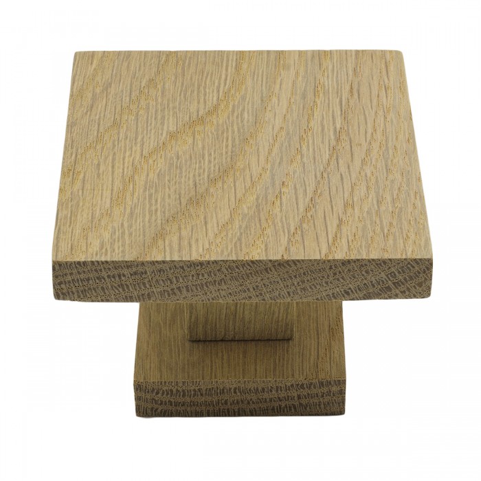 Ξύλινο Πόμολο Εξώπορτας (1Τεμάχιο)  Άβαφο απο Μασίφ Ξύλο Δρύς Πλατύβενη Βορείου Αμερικής σειρά 1047