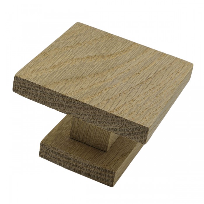 Ξύλινο Πόμολο Εξώπορτας (1Τεμάχιο)  Άβαφο απο Μασίφ Ξύλο Δρύς Πλατύβενη Βορείου Αμερικής σειρά 1047