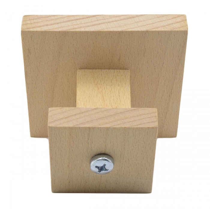 Ξύλινο Πόμολο Εξώπορτας (1Τεμάχιο)  Άβαφο απο Μασίφ Ξύλο Οξιάς Γερμανίας σειρά 1047