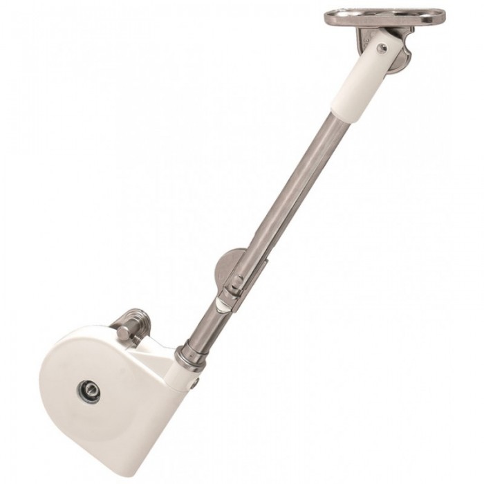 Κουμπάσο σπαστό SDS C301N λευκό για ξύλινη πόρτα ανοιγόμενη προς τα πάνω