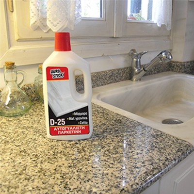 Αυτογυάλιστη παρκετίνη μαρμάρων, ματ γρανιτών D-25 1Lt