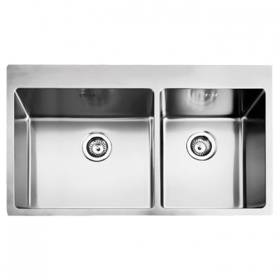 Ανοξείδωτος νεροχύτης Fortinox Squadro 29285-110 (86x50,5) 