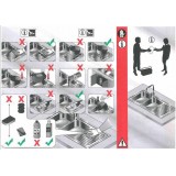 Ανοξείδωτος νεροχύτης Apell Lenear 8515R-110 (100x50)