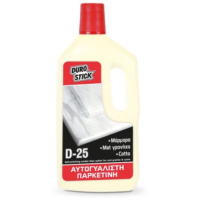 Αυτογυάλιστη παρκετίνη μαρμάρων, ματ γρανιτών D-25 1Lt