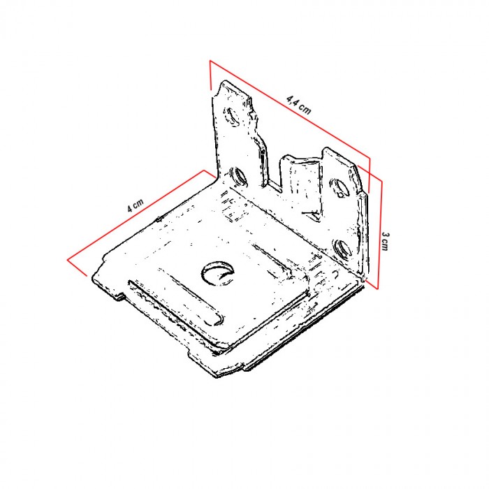 Γωνία ανάρτησης ντουλαπιών με πλαστικό κάλυμα Μαύρο Τιμή τεμαχίου