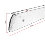 Σόκορο πάγκου κουζίνας  Αλουμινίου βιδωτό 4cm x 64cm