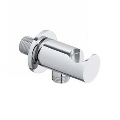 Επίτοιχη παροχή νερού Χρωμέ με στήριγμα Interflex  096712 Minimal