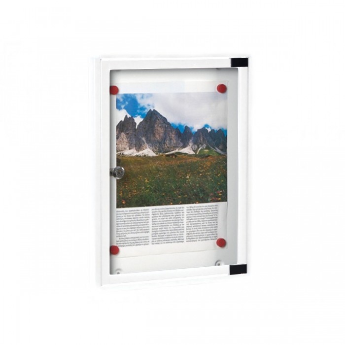 Πίνακας ανακοινώσεων 703 Μοντέλο 400mm x 300mm σε Λευκό