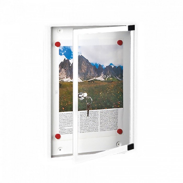 Πίνακας ανακοινώσεων 703 Μοντέλο 400mm x 300mm σε Λευκό