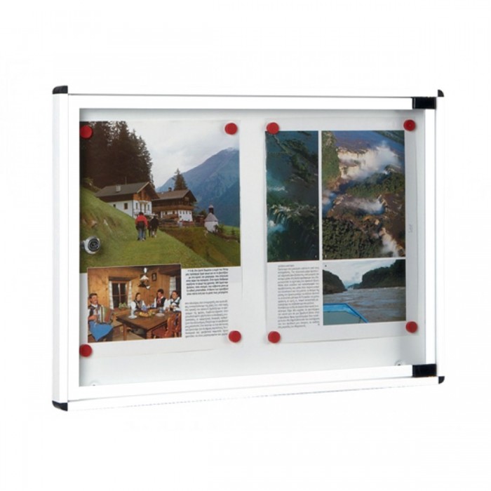 Πίνακας ανακοινώσεων 702 Μοντέλο 400mm x 550mm σε Λευκό