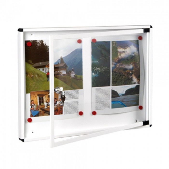 Πίνακας ανακοινώσεων 702 Μοντέλο 400mm x 550mm σε Λευκό