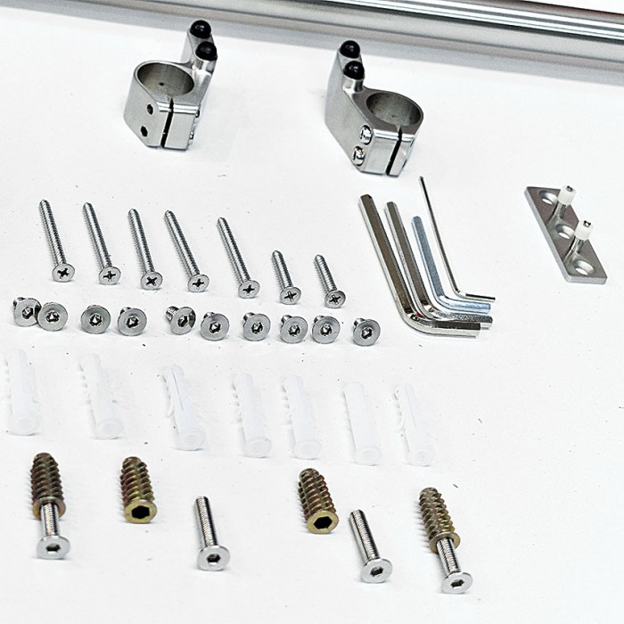 Μηχανισμός Ξύλινης Συρόμενης πόρτας για πόρτα έως 1m πλάτος με φρένο ΗΧ - 22