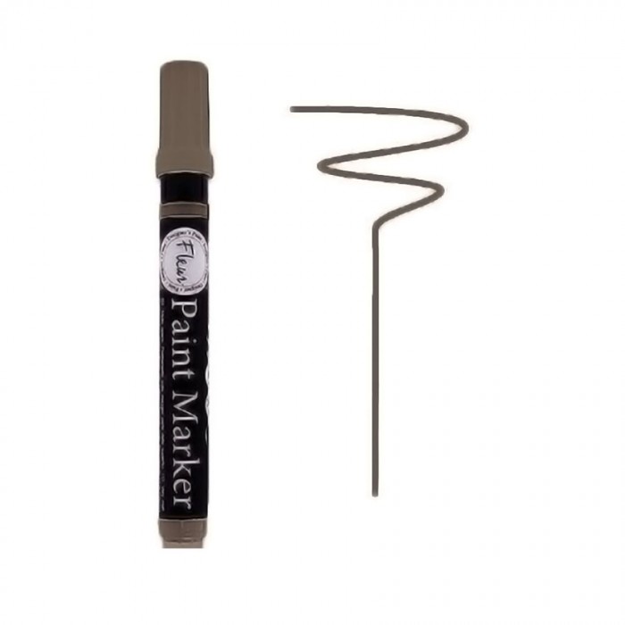 Μαρκαδόρος χρώματος κιμωλίας Paint marker Chalky Look F17 Chocolate Wish 16010
