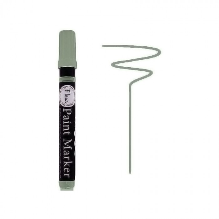 Μαρκαδόρος χρώματος κιμωλίας Paint marker Chalky Look F51 Welcome Green 16007