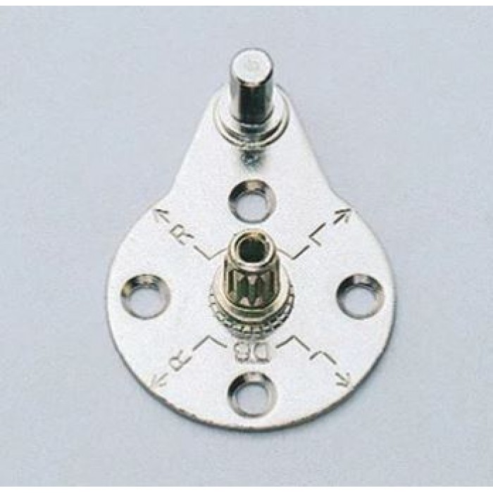 Κουμπάσο σπαστό SDS C301N Μαύρο για ξύλινη πόρτα ανοιγόμενη προς τα πάνω