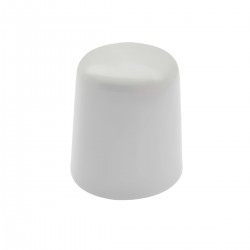 Στοπ πόρτας δαπέδου Πλαστικό Βιδωτό σε Λευκό χρώμα 00-061-018