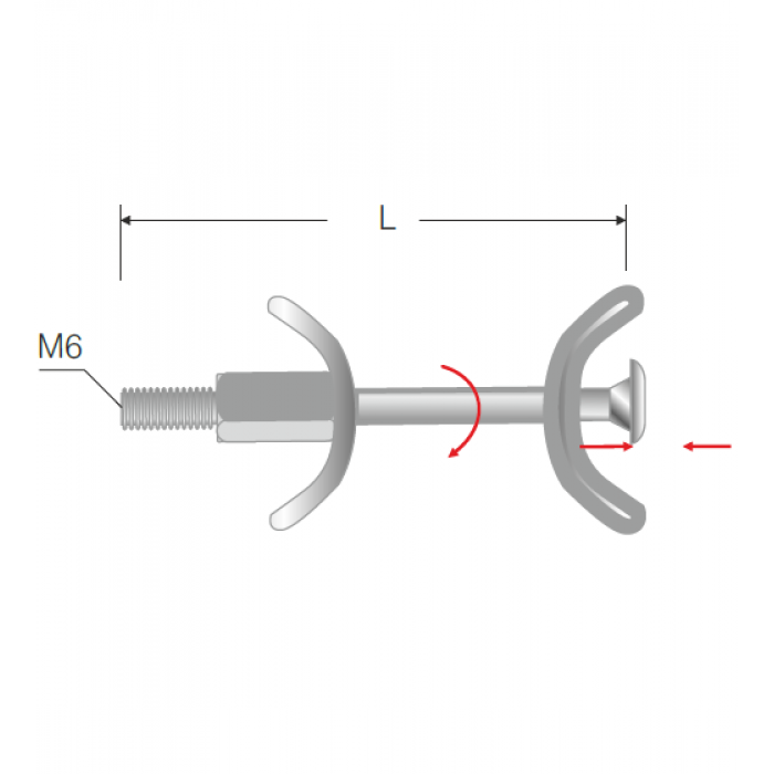 Συνδετήρας Πάγκου 150ΜΜ