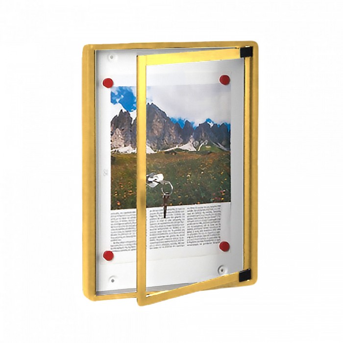 Πίνακας ανακοινώσεων 703 Μοντέλο 400mm x 300mm σε Χρυσό