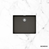 Νεροχύτες Schock Cristalite Manhattan 30060U-1421 Asphalt (55.6X45.6cm) Υποκαθήμενος Germany