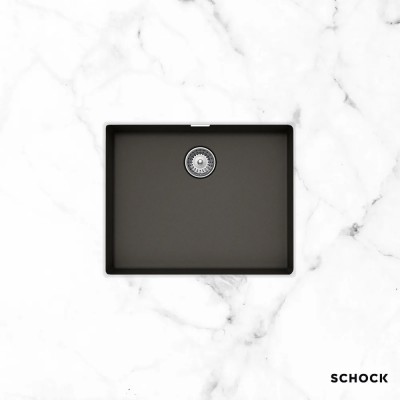Νεροχύτες Schock Cristalite Manhattan 30060U-1421 Asphalt (55.6X45.6cm) Υποκαθήμενος Germany