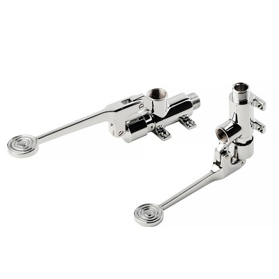 Ποδοβαλβίδα μονή (Μόνο κρύο) Interflex  Χρώμιο 345369 MCM