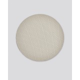 Δίχρωμο Στρογγυλό Πλεκτό Σουπλά από Δερματίνη Lorum Des.3 One Size (38cm) Σιέλ