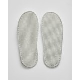 Πικέ Κλειστές Λευκές Παντόφλες Pique Small Άσπρο