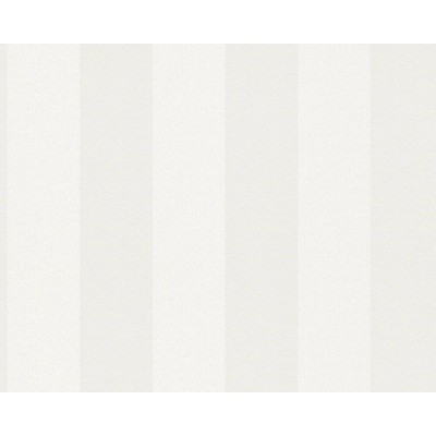 Ταπετσαρία Τοίχου  «A.S. Création» «Trendwall 2»  381011 «Stripes, Cream, White»  (0,53x10,05 ) 