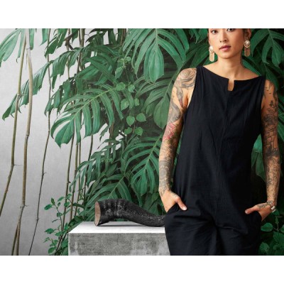 Φωτοταπετσαρία Τοίχου  «A.S. Création» «Metropolitan Stories The Wall» «THE WALL»  382411 «Floral, Black, Green, Grey»  (371 cm x 280 cm ) 