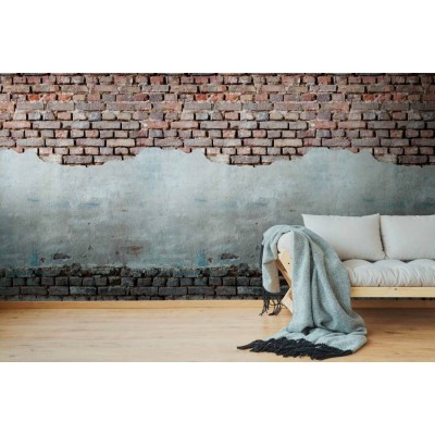 Φωτοταπετσαρία Τοίχου  «A.S. Création» «Metropolitan Stories The Wall» «THE WALL» 383341 «Stone, Brown, Grey, Red» (159cm x 280 cm ) 