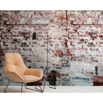 Φωτοταπετσαρία Τοίχου  «A.S. Création» «Metropolitan Stories The Wall» «THE WALL» 383351 «Stone, Brown, Grey, Red» (159cm x 280 cm ) 