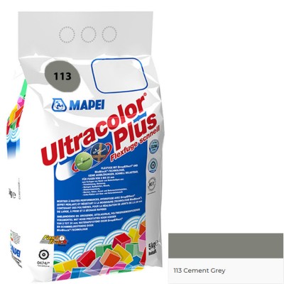 Αρμόστοκος MAPEI ULTRACOLOR PLUS Ν113 Cement Grey 5 kg