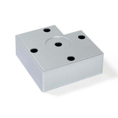 Πόδι Πλαστικό για έπιπλα Alumix7 Emuca ύψος 15 mm σε βαμμένο αλουμίνιο Emuca 3118525