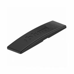 Κάλυμμα για σώμα μεντεσέ BLUM clip top με ενσωματωμένο φρένο ίσιο black onyx 70.1503.BPABD PR1000 ONS