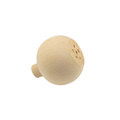 Πόδι Επίπλων Ξύλινο Άβαφο απο Μασίφ Ξύλο Οξιάς 7,6cm Ύψος σειρά 8081 (1τεμάχιο)